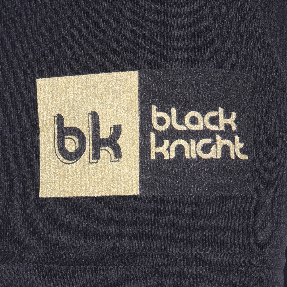 ブラックナイト（blackknight）（メンズ、レディース）バドミントンウェア ドライTシャツ T-4105U-BLA