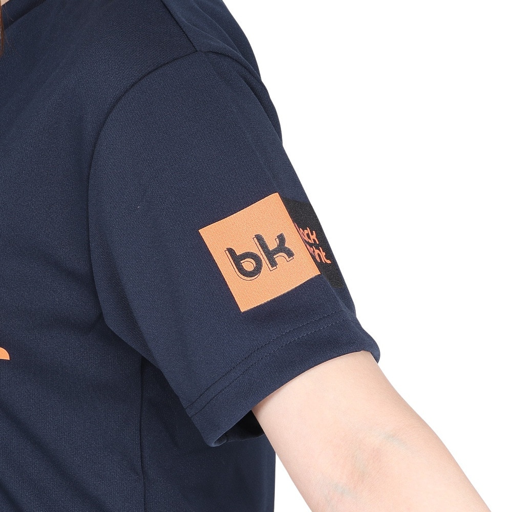 ブラックナイト（blackknight）（メンズ、レディース）バドミントンウェア ドライTシャツ T-4105U-NVY