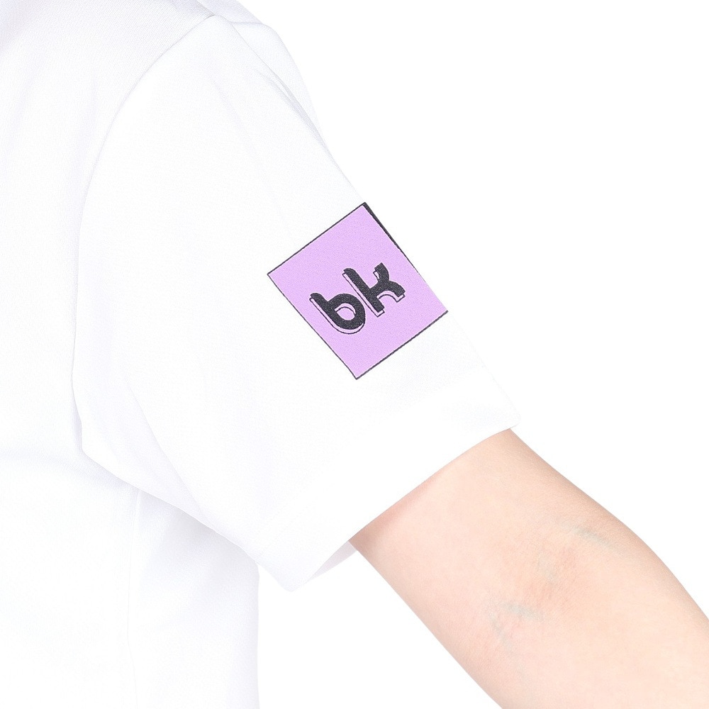 ブラックナイト（blackknight）（メンズ、レディース）バドミントンウェア ドライTシャツ T-4105U-WHT
