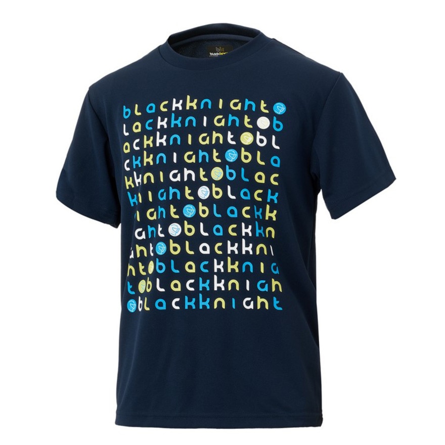 ブラックナイト（blackknight）（メンズ、レディース）バドミントンウェア ドライTシャツ T-5100U-NVY