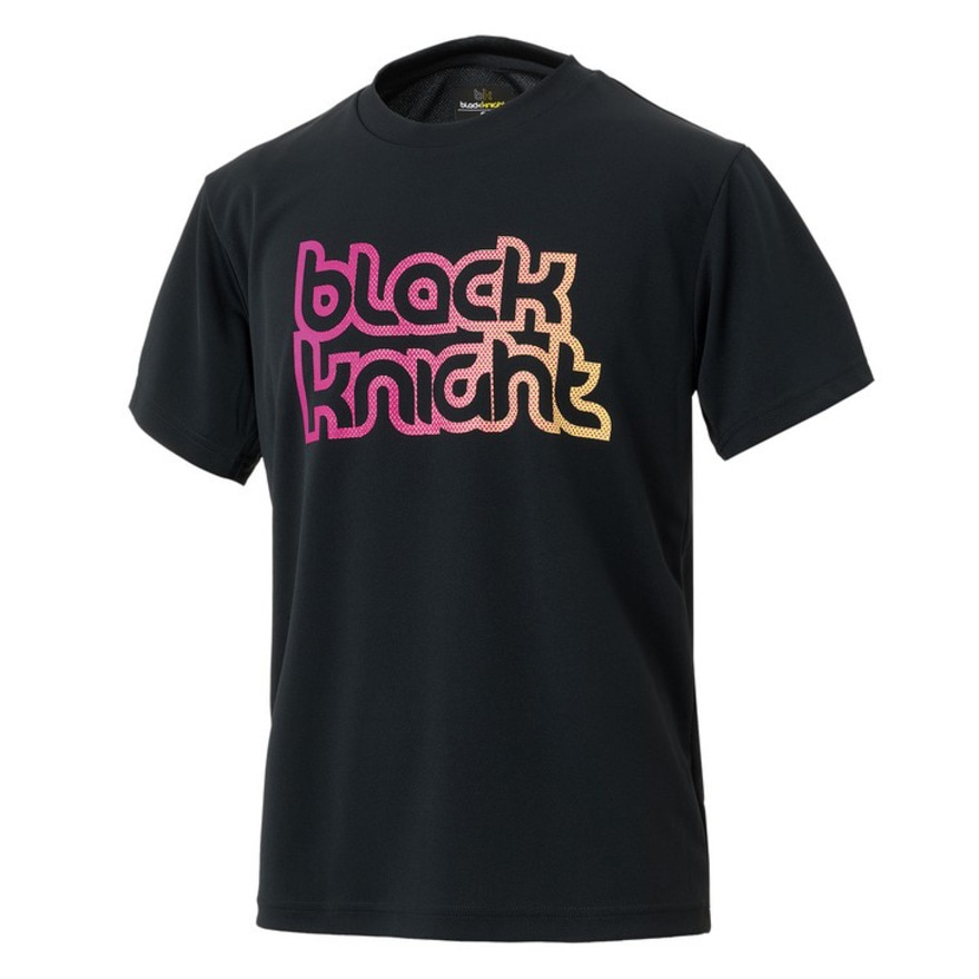 ブラックナイト（blackknight）（メンズ、レディース）バドミントンウェア ドライTシャツ T-5101U-BLAPNK