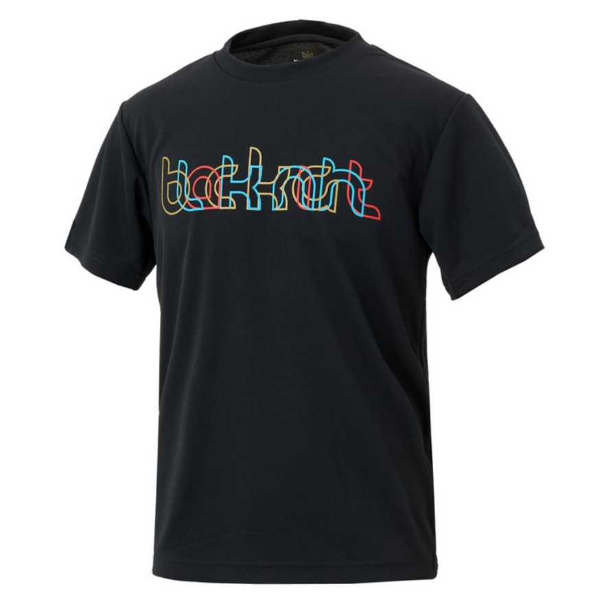 ブラックナイト（blackknight）（メンズ、レディース）バドミントンウェア ドライTシャツ T-5102U-BLA