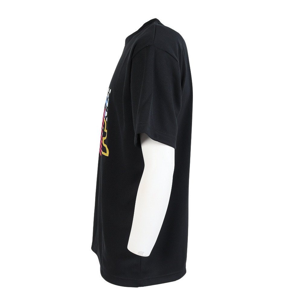ブラックナイト（blackknight）（メンズ）バドミントンウェア ドライTシャツ T-6108U-BLA