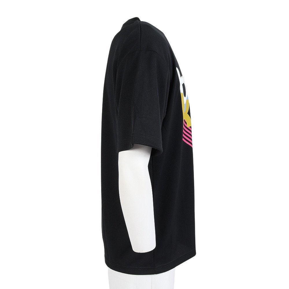 ブラックナイト（blackknight）（メンズ）バドミントンウェア ドライTシャツ T-6108U-BLA