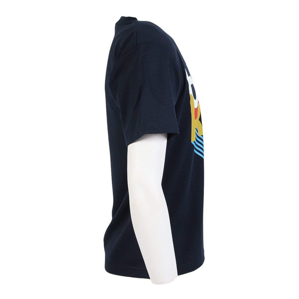 ブラックナイト（blackknight）（メンズ）バドミントンウェア ドライTシャツ T-6108U-NVY