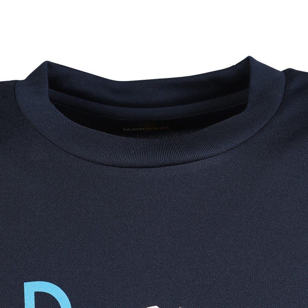 ブラックナイト（blackknight）（メンズ）バドミントンウェア ドライTシャツ T-6108U-NVY