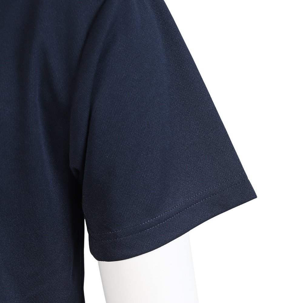 ブラックナイト（blackknight）（メンズ）バドミントンウェア ドライTシャツ T-6108U-NVY