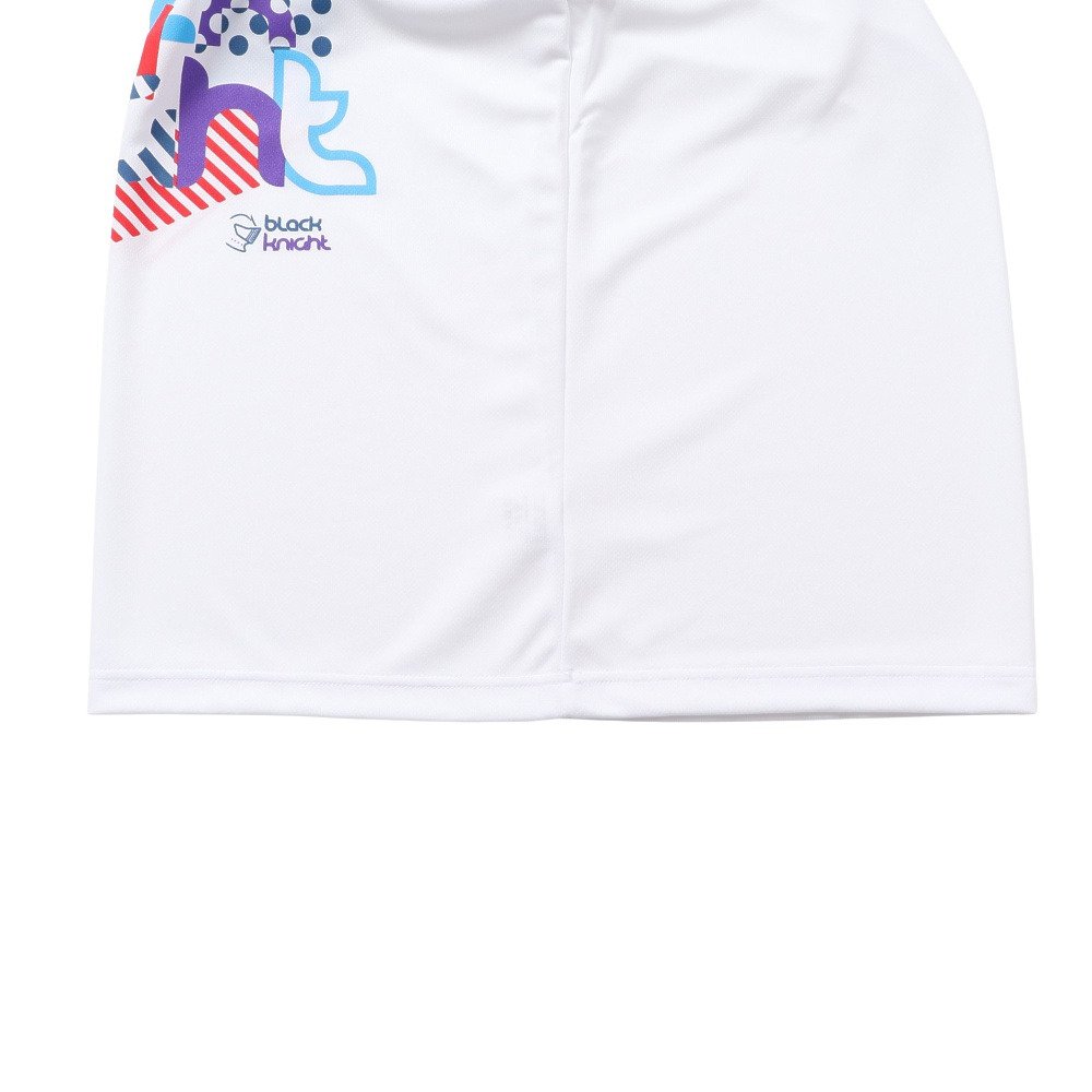 ブラックナイト（blackknight）（メンズ）バドミントンウェア ドライTシャツ T-6108U-WHT