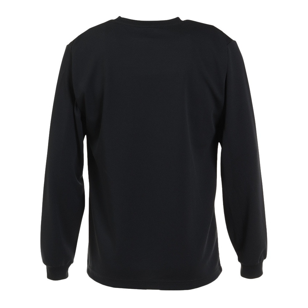 ブラックナイト（blackknight）（メンズ、レディース）バドミントンウェア ドライ ロングTシャツ T-2242-BLA