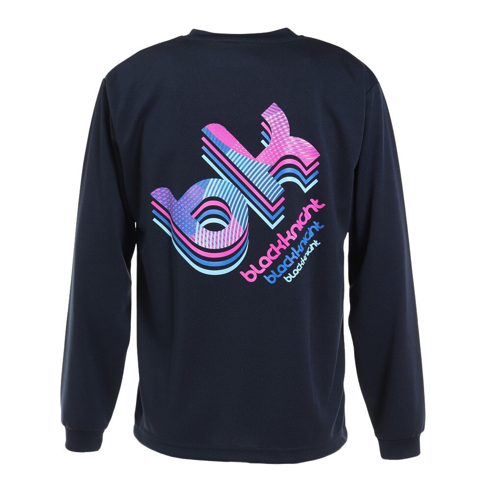 ブラックナイト｜バドミントンウェア ドライ ロングTシャツ T-2254-NVY - スポーツ用品はスーパースポーツゼビオ