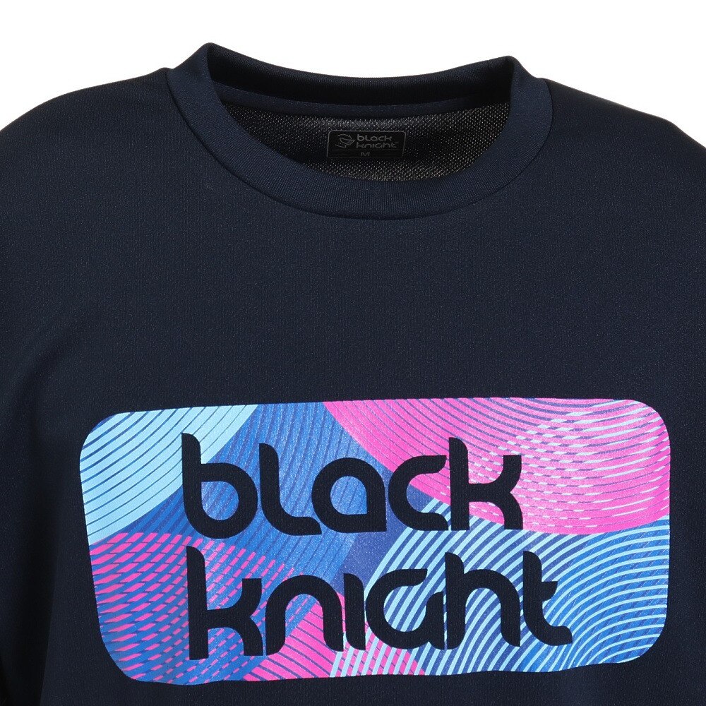 ブラックナイト｜バドミントンウェア ドライ ロングTシャツ T-2254-NVY - スポーツ用品はスーパースポーツゼビオ