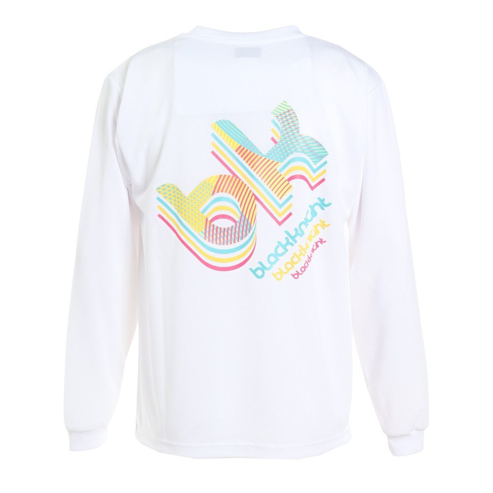 ブラックナイト｜バドミントンウェア ドライ ロングTシャツ T-2254-WHT - スポーツ用品はスーパースポーツゼビオ