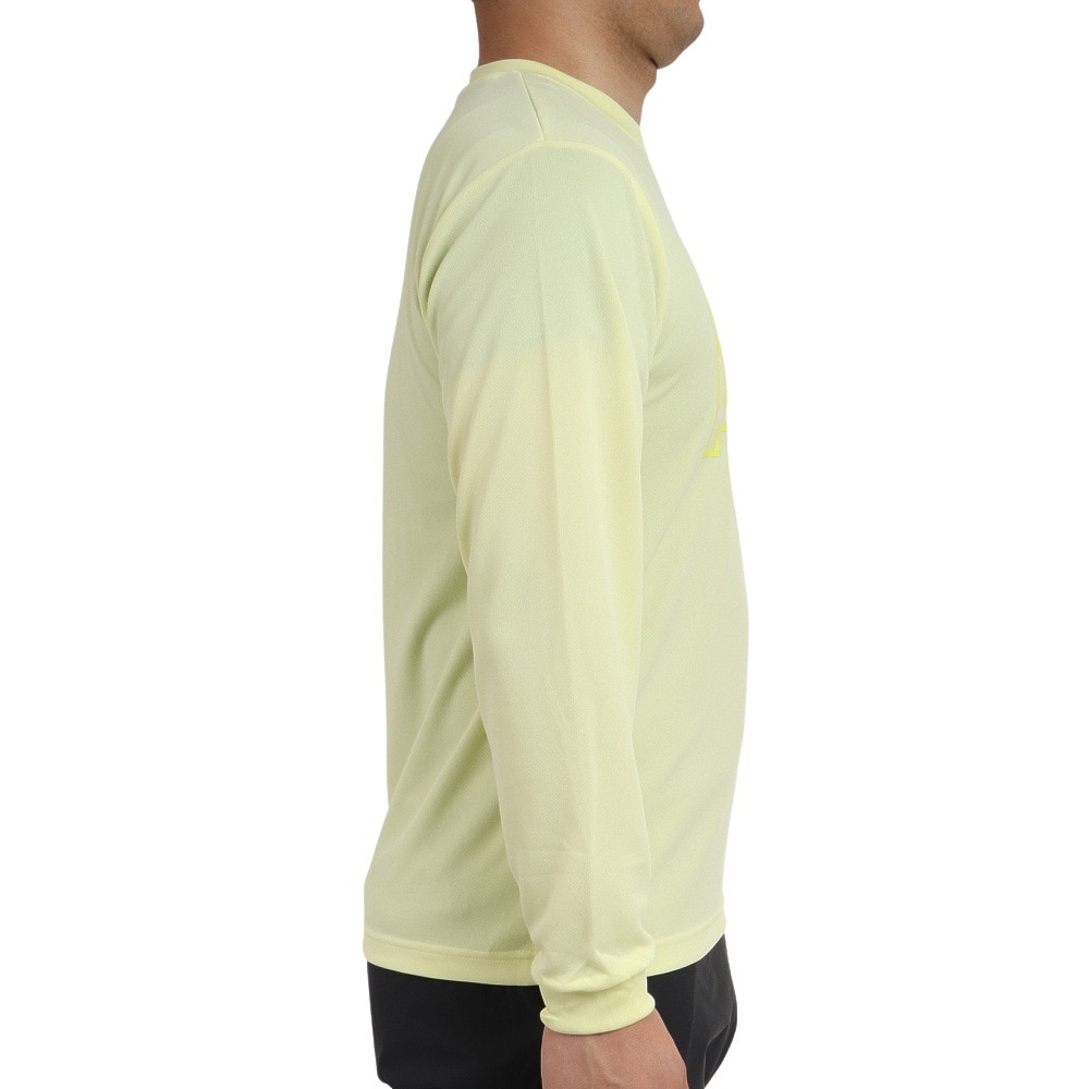 ブラックナイト|バドミントンウェア ドライロングTシャツ T-2242-LYEL - スポーツ用品はスーパースポーツゼビオ ブラックナイト|バドミントンウェア ドライロングTシャツ T-2242-LYEL - スポーツ用品はスーパースポーツゼビオ