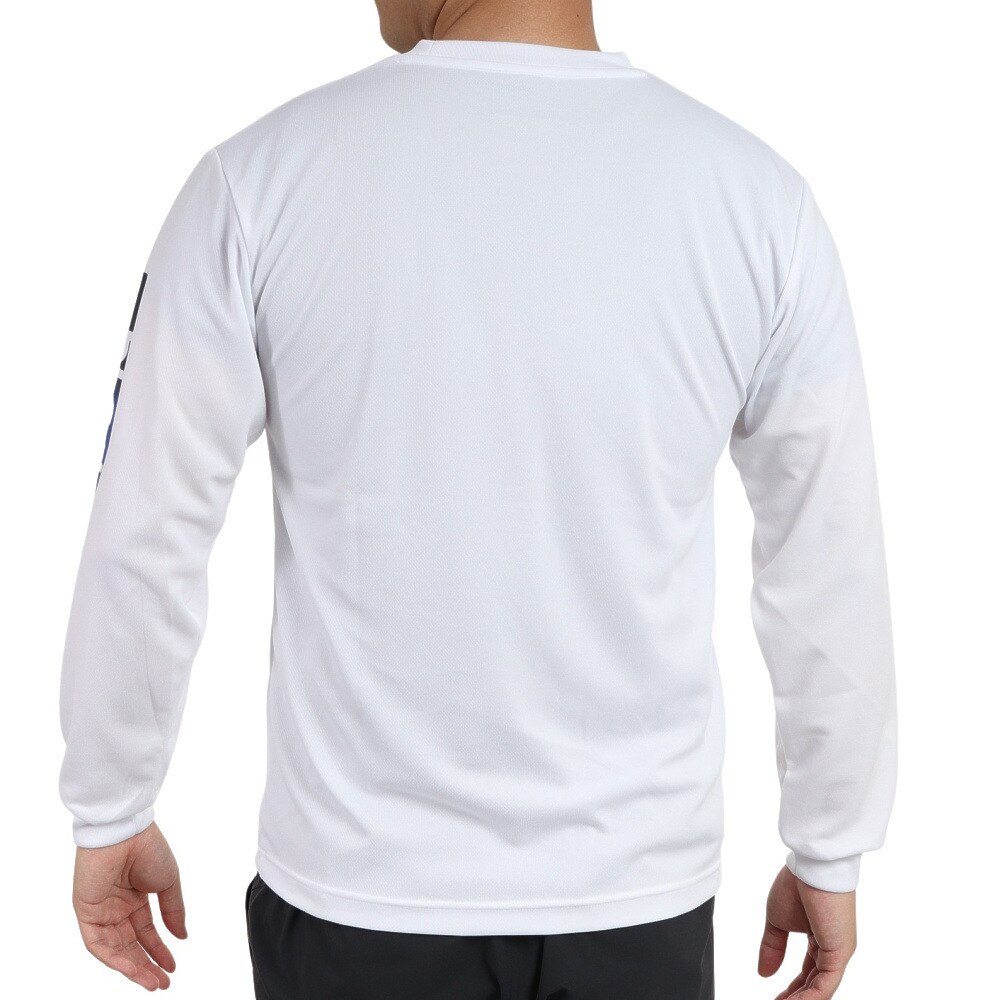 ブラックナイト｜バドミントンウェア ドライロングTシャツ T-2242-WHT - スポーツ用品はスーパースポーツゼビオ