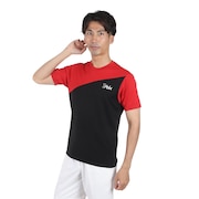 (メンズ)バドミントンウェア ゲームウエア 半袖Tシャツ T-3510U-BLARED