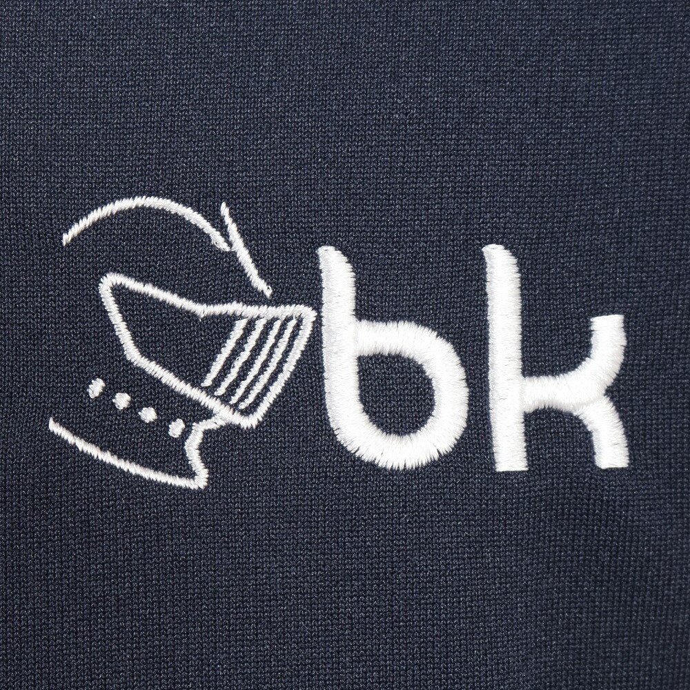 ブラックナイト（blackknight）（メンズ）バドミントンウェア ゲームウエア 半袖Tシャツ T-3510U-NVYWHT