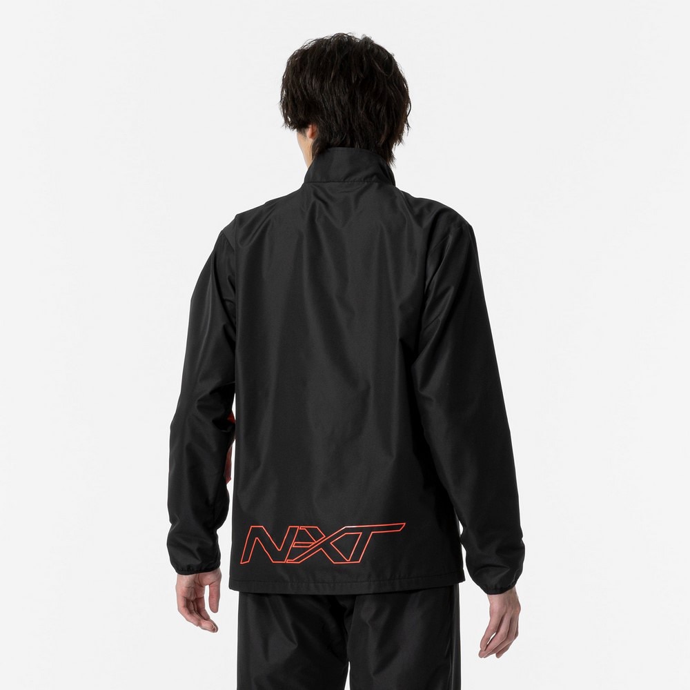 ミズノ（MIZUNO）（メンズ、レディース）バドミントンウェア N-XT ブレスサーモウォーマージャケット 32JEA74009