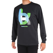 (メンズ、レディース)バドミントンウェア ドライロングスリーブTシャツ T-3210U