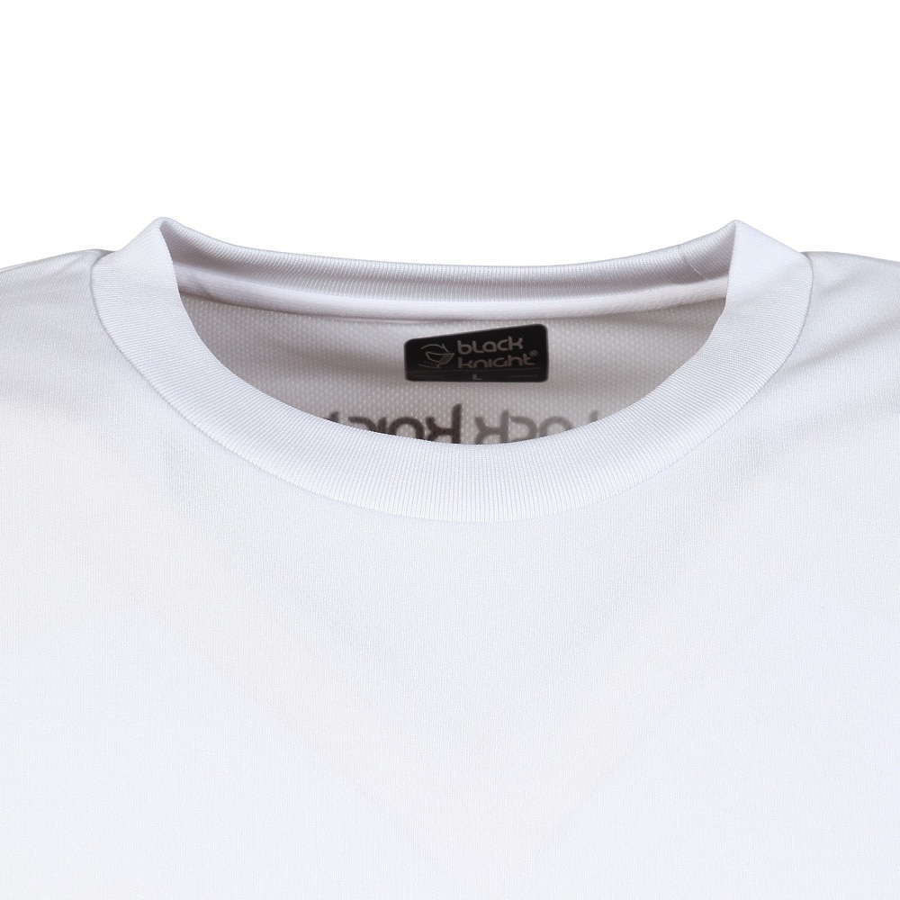 ブラックナイト（blackknight）（メンズ）バドミントンウェア ロングTシャツ T-4203U-WHT