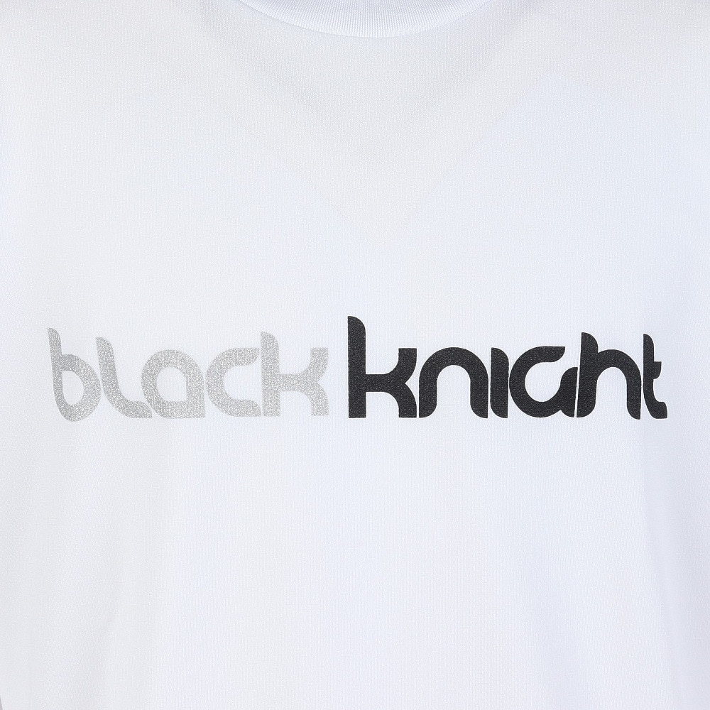 ブラックナイト（blackknight）（メンズ）バドミントンウェア ロングTシャツ T-4203U-WHT