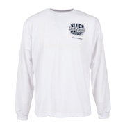 (メンズ)バドミントンウェア ドライロングTシャツ T-5201U-WHT