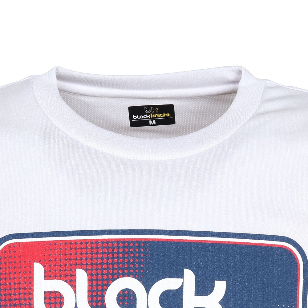 ブラックナイト（blackknight）（メンズ、レディース）バドミントンウェア ドライロングTシャツ T-5203U-WHT