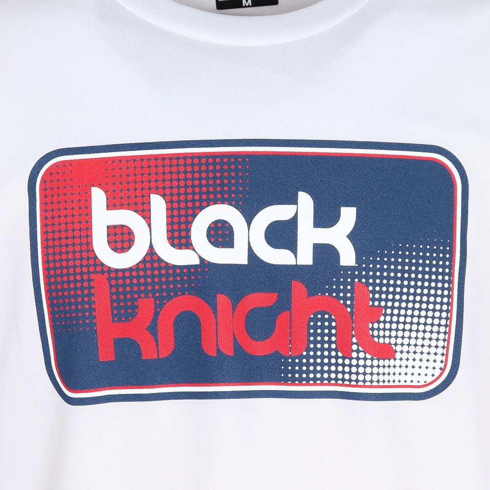 ブラックナイト（blackknight）（メンズ、レディース）バドミントンウェア ドライロングTシャツ T-5203U-WHT