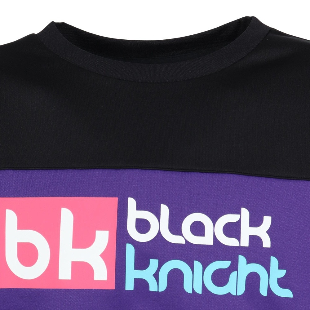 ブラックナイト（blackknight）（メンズ、レディース）バドミントンウェア ライトトレーナー T-5660U-BLA