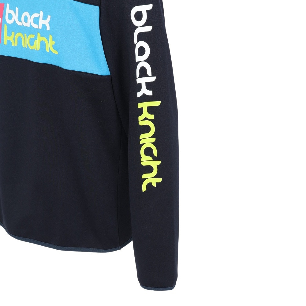 ブラックナイト（blackknight）（メンズ、レディース）バドミントンウェア ライトトレーナー T-5660U-IDNVY