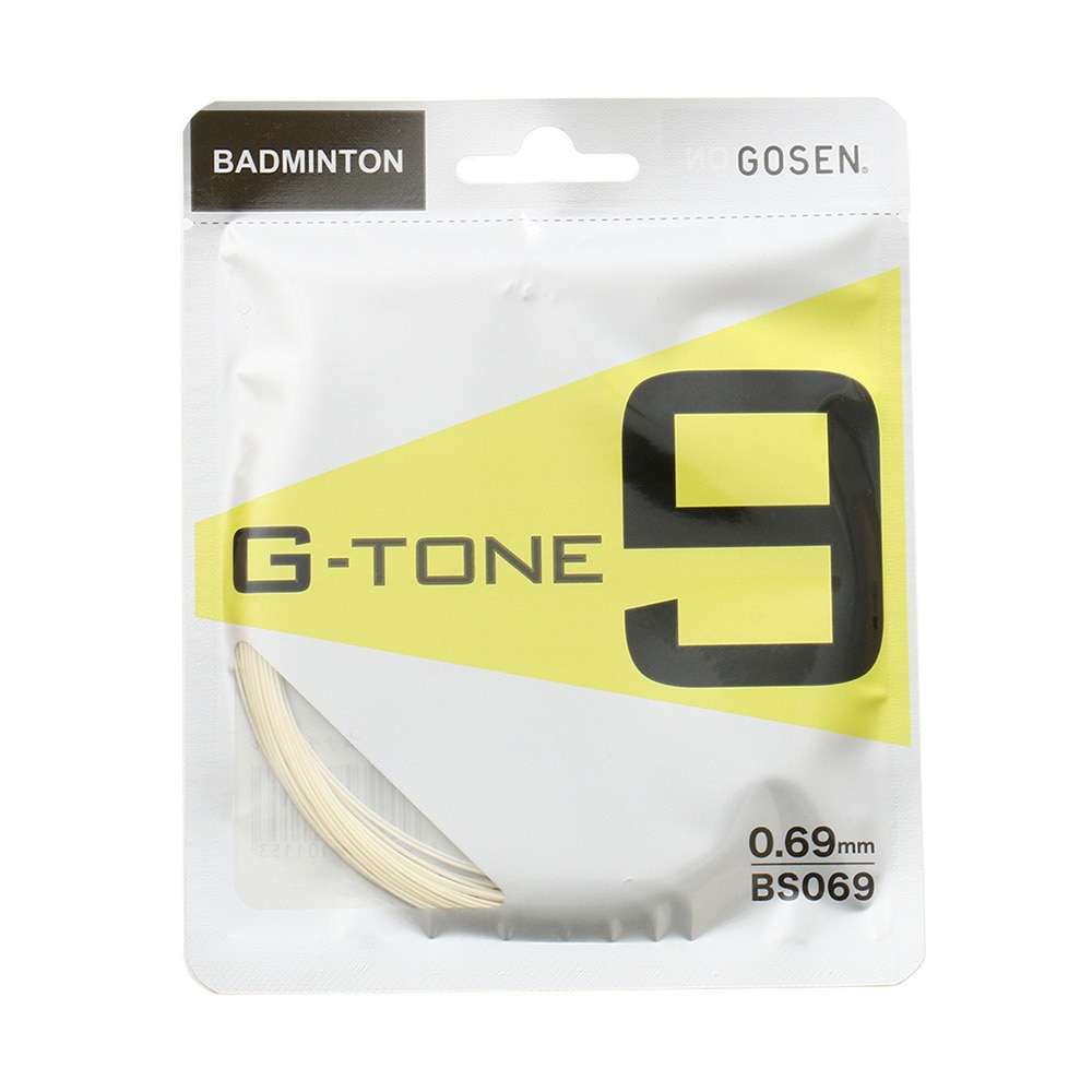ゴーセン｜バドミントン ストリング G-TONE 9 NA BS069NA - スポーツ用品はスーパースポーツゼビオ
