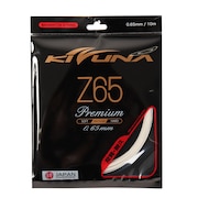 (メンズ、レディース、キッズ)バドミントン ストリング Z65プレミアム WHT