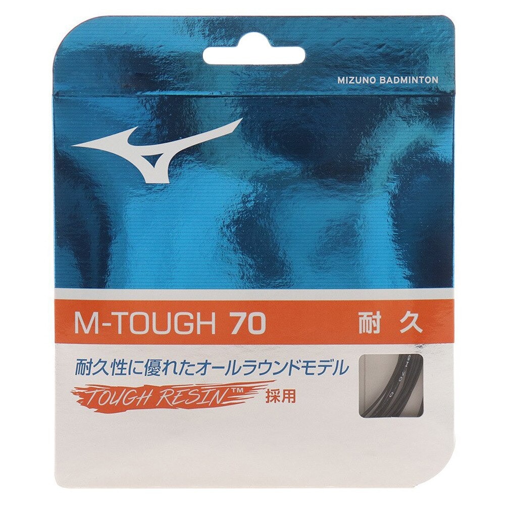 ミズノ（MIZUNO）（メンズ、レディース、キッズ）バドミントン ストリング M-TOUGH 70 73JGA92009