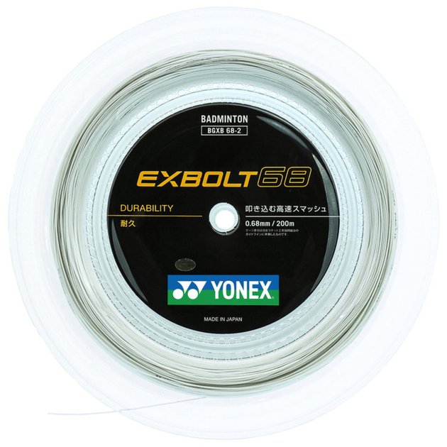 ヨネックス 数少ない YONEX EXBOLT 68 .バドミントンガット BGXB68-011