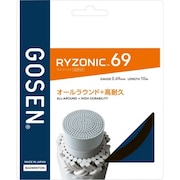 (メンズ、レディース、キッズ)バドミントンストリング ライゾニック69 ブラック BSRY69BK