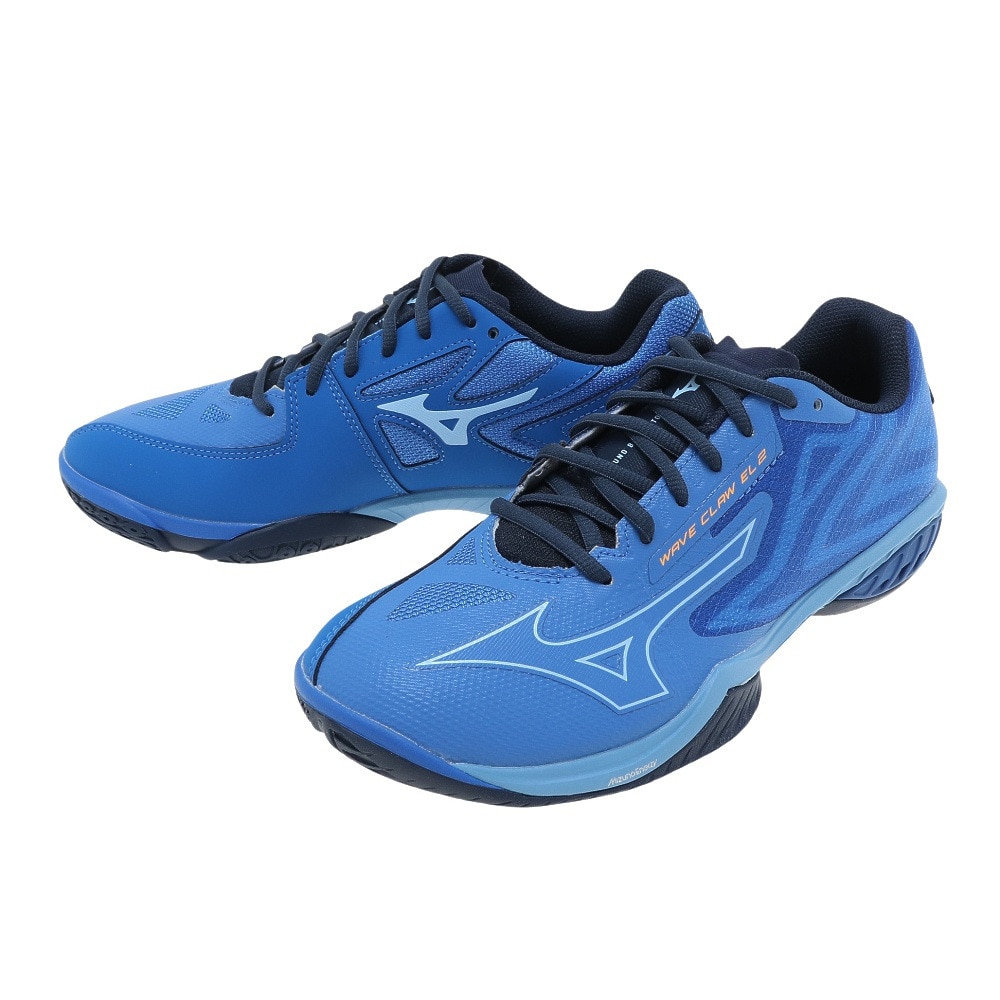 MIZUNO バドミントンシューズ ウエーブクローEL 2 71GA228006 ２４．５ 40 バドミントン