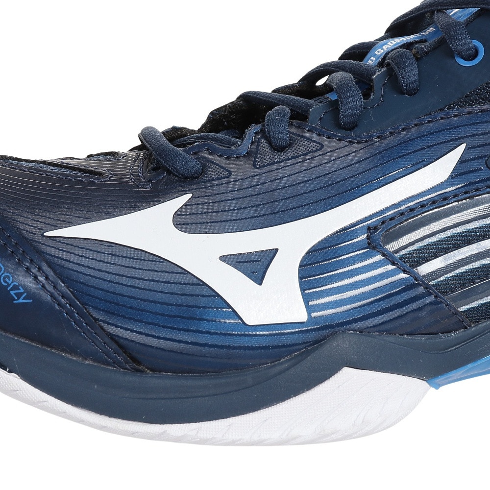 ミズノ（MIZUNO）（メンズ、レディース）バドミントンシューズ ウエーブクロー2 WIDE 71GA211301