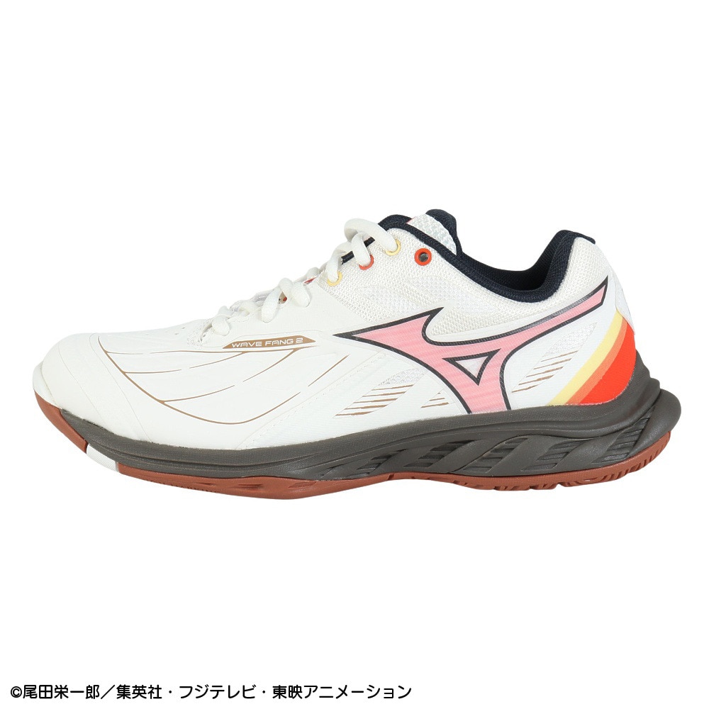 ミズノ（MIZUNO）（メンズ、レディース）バドミントンシューズ ワンピース ウエーブファング2 71GA241332