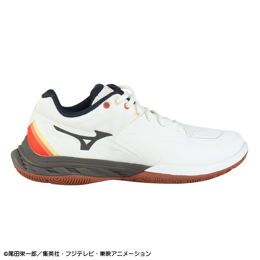ミズノ（MIZUNO）（メンズ、レディース）バドミントンシューズ ワンピース ウエーブファング2 71GA241332