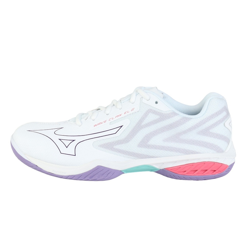 ミズノ（MIZUNO）（メンズ、レディース）バドミントンシューズ ウエーブクローEL2 FIT 71GA258268