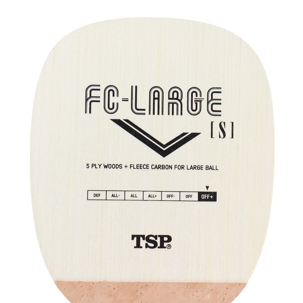 ティーエスピー（TSP）（メンズ、レディース、キッズ）卓球ラケット ペン FCラージS 21671