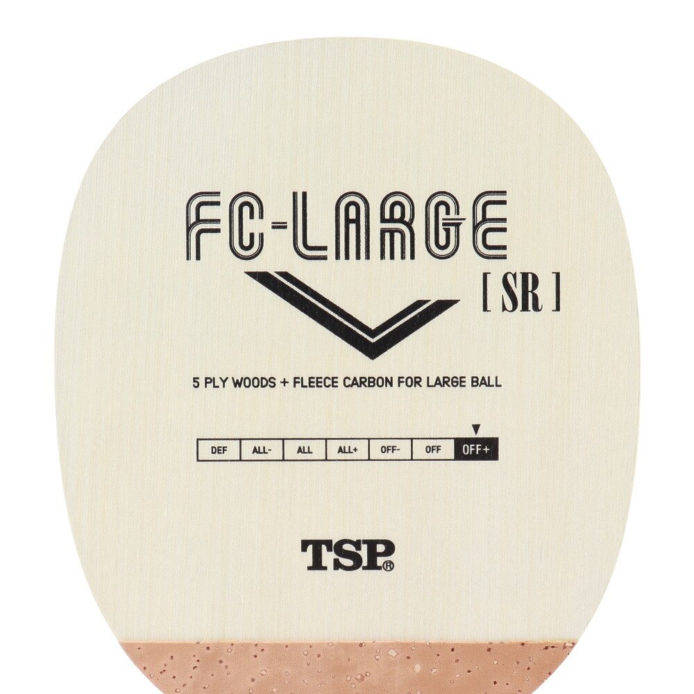 ティーエスピー（TSP）（メンズ、レディース、キッズ）卓球ラケット ペン FCラージSR 21672