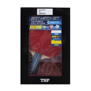 ティーエスピー（TSP）（メンズ、レディース、キッズ）卓球 ラケット シェークセット ベストマッチセットビギナータイプB19 29210