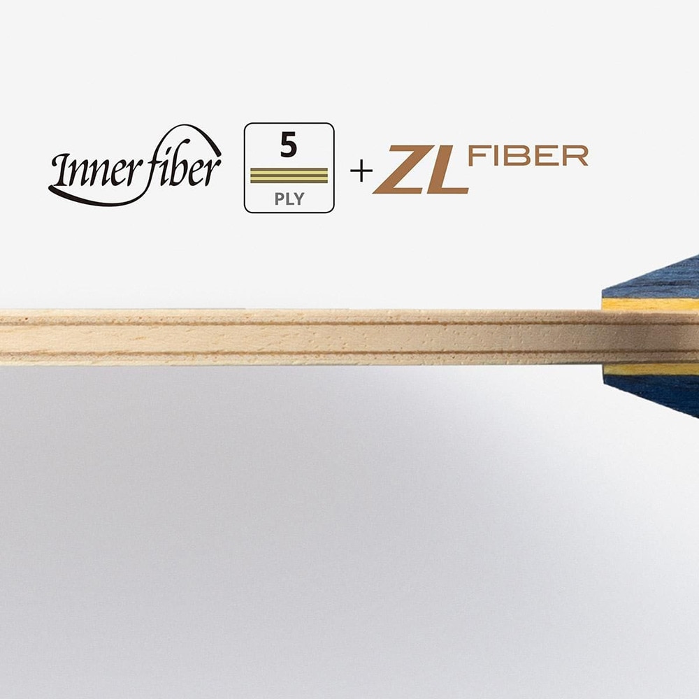 バタフライ（Butterfly）（メンズ、レディース、キッズ）卓球ラケット シェイク インナーシールド レイヤー ZLF FL 36691