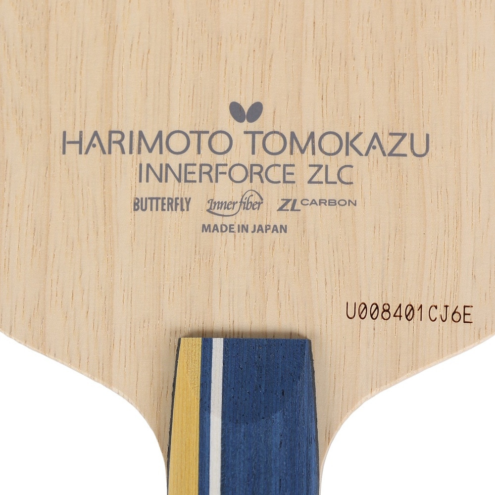 バタフライ（Butterfly）（メンズ、レディース、キッズ）卓球ラケット シェイク 張本智和 インナーフォース ZLC AN 37032