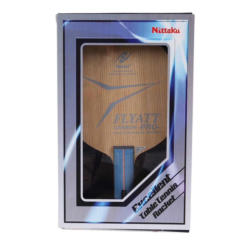ニッタク（Nittaku）（メンズ、レディース、キッズ）卓球ラケット シェイク フライアットカーボンプロ ST NC0370