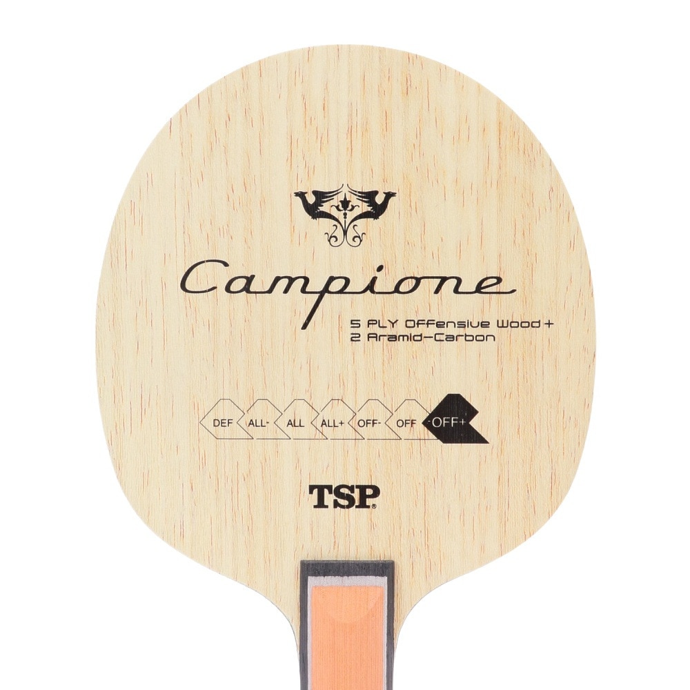 ティーエスピー（TSP）（メンズ、レディース、キッズ）卓球ラケット シェイク カンピオーネST 26005