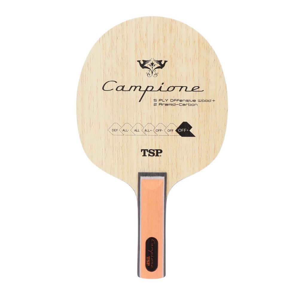 ティーエスピー（TSP）（メンズ、レディース、キッズ）卓球ラケット シェイク カンピオーネST 26005
