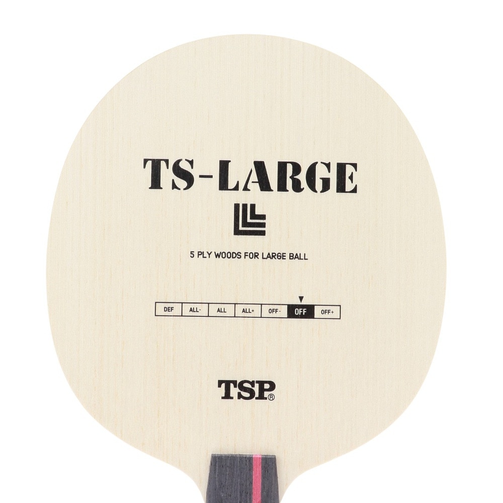 ティーエスピー（TSP）（メンズ、レディース、キッズ）卓球ラケット シェイク TSラージ FL 26144