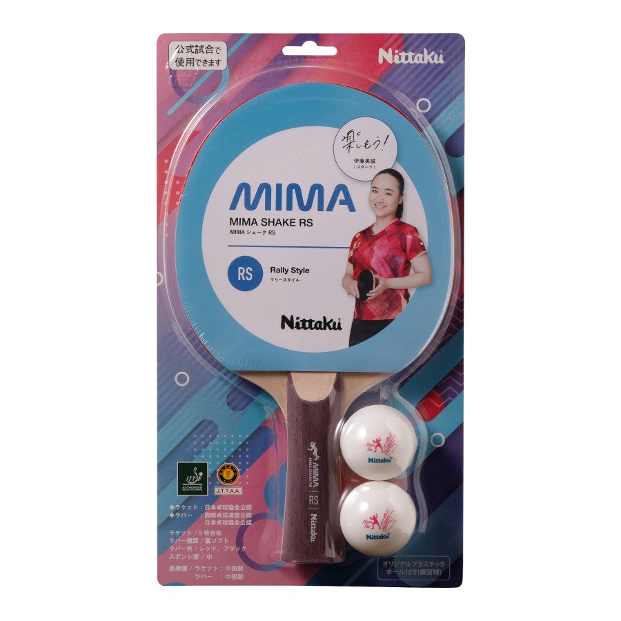 ニッタク（Nittaku）（メンズ、レディース、キッズ）卓球ラケット MIMA