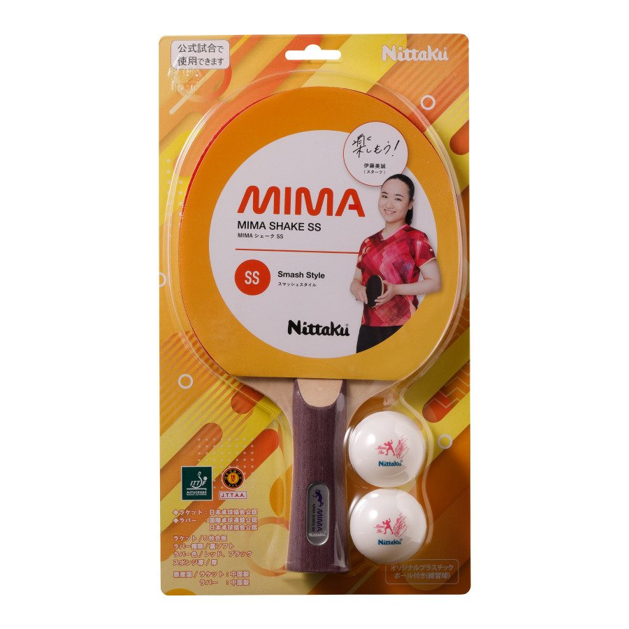 ニッタク（Nittaku）（メンズ、レディース、キッズ）卓球ラケット MIMA シェーク SS NH5157